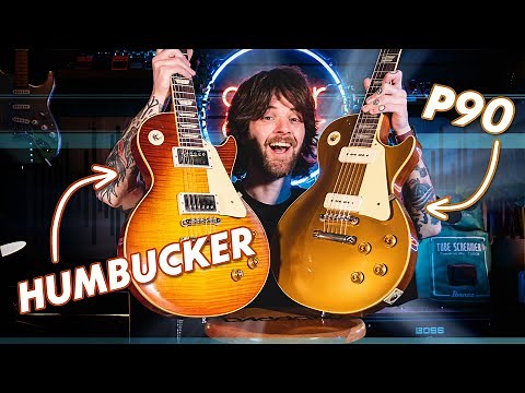 Humbuckers vs p90 Pickups | The Les Paul Edition
