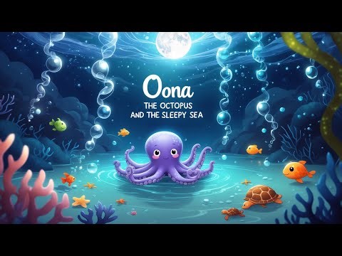 Oona the Octopus and the Sleepy Sea 🌊✨ | Magical Bedtime Story for Kids