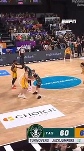 6.9K views · 96 reactions | Plenty going on here  Watch live on ESPN  | NBL | Facebook