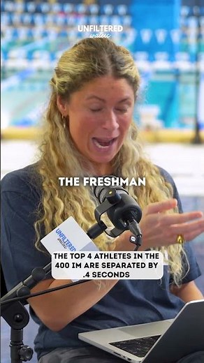 Just 0.4 between the top four 😳 #UnfilteredWaters #NCAASwimming #CollegeSports #Swimming