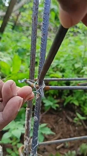 Simple Rebar Tying Technique for Strong Column Construction