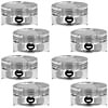 Manley 696760-8: BB-Chevy Inverted Dome Pistons 4.560" Bore ( .060" ) - JEGS