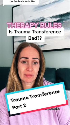 Understanding Trauma Transference in Therapy