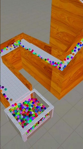 Marble Run Asmr in Unity 6 V20 #shorts