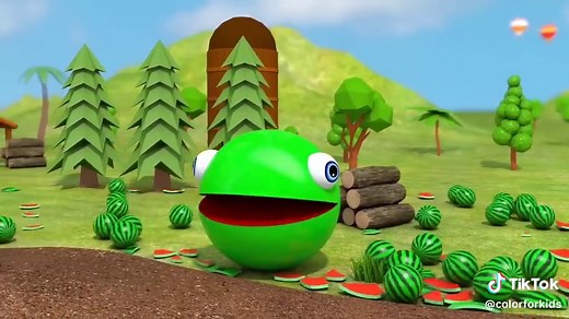 Learn Colors with PACMAN VS SchoolBus and Farm Magic Slide part 2 #colorforkid #learncolor #forkidsespanol #learncolors #toytruck #color #carforkids