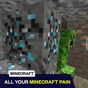 178K views · 819 reactions | Minecraft is all fun and games until one...