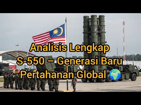 S-550 Rusia Sistem Pertahanan Udara & Angkasa Terkuat Dunia 2025