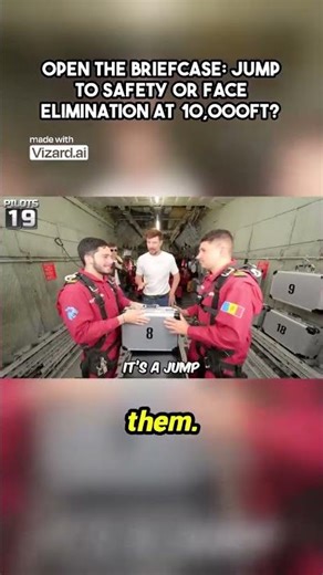 Open the Briefcase Jump to Safety or Face Elimination at 10 000ft