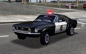 Ford Mustang Fastback Police Cruiser addon - Midtown Madness 2