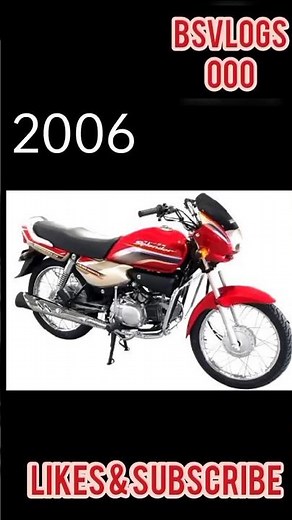 Hero Super Splendor Bike evolution {2006~2023}