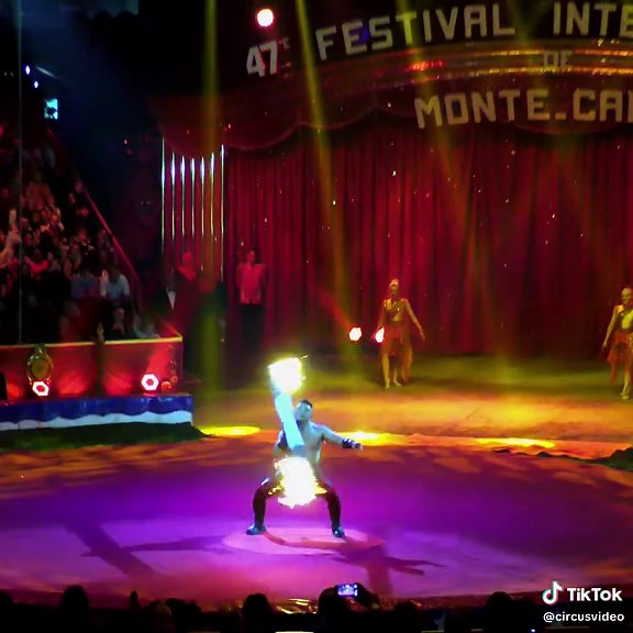 Mongolian Strongman Tulga at Monte-Carlo Circus Festival