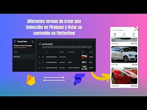 Diferentes formas de crear una Colección en Firebase y listar su contenido en Flutterflow