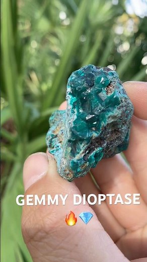 This Crystal Looks Unreal 😳 Dioptase 💎 Congo
