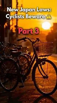 Riding a Bike in Japan? Watch This First 🚲⚠️
