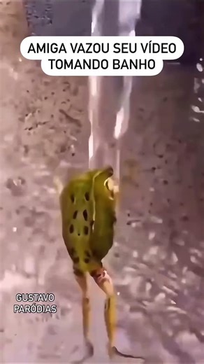 Gustavo Paródias on Instagram: "Amiga seu vídeo tomando banho kkk #comedia #humor"
