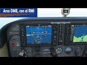 Tutorial | CURSO IFR | Arco DME, con la ayuda del RMI (Radio Magnetic Indicator)