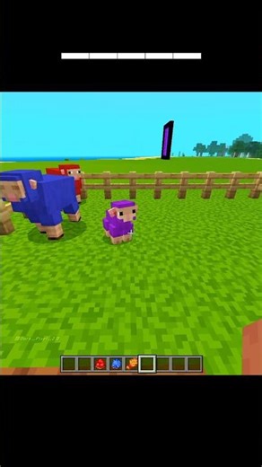 Sheep color mixing works differently in Minecraft Bedrock Edition 🎨