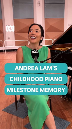 Pianist @andrealampianist remembers her personal piano milestone as a child playing piano.🎹 Do you have a defining moment in your piano playing journey? #ABCClassic100Piano #Classic100Piano #ClassicalMusic | ABC Classic