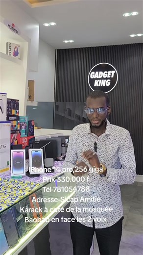 #Iphone 14 pro #Gadget King Sicap #Sénégal business