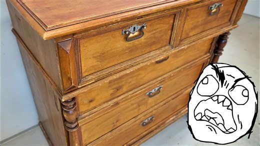This easy dresser restoration turned into a nightmare