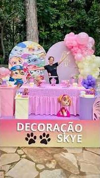 Skye Paw Patrol Decor: Retro Style! 🐾🌸