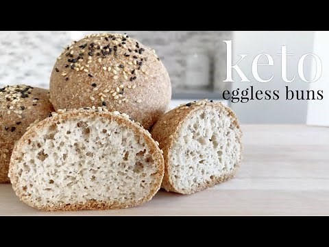 Keto Eggless Vegan Buns