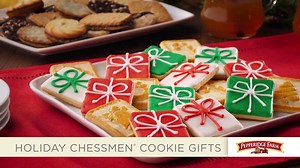 2.7K views · 67 reactions | Chessmen cookie packages tied up with string. #FavoriteThings | Pepperidge Farm | Facebook