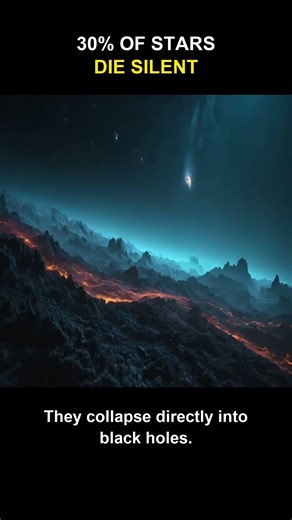 Why 30% of Stars May Die in Silence #Shorts