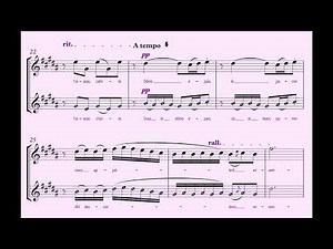 FLOWER DUET - Alto Part Practice MIDI