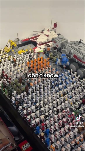 Yes, the clone army #lego #lego501st #starwars #afol #viral #viralvideo #video #clonewars #afol