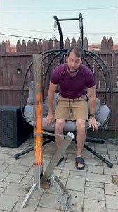 does the wood pellet patio heater actually produce heat...?? #patioseason #patioheater #firepit