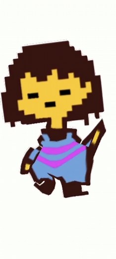 Creating Frisk Sprite Grid | Animated Drawing Tutorial