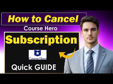 How to Cancel Course Hero Subscription | Stop Course Hero Autorenew | Canceldiv
