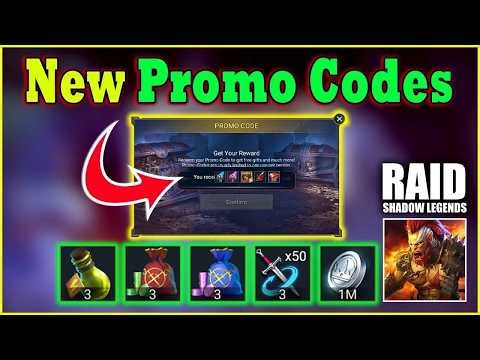 RAID SHADOW LEGENDS PROMO CODES 2026 - ПРОМОКОДЫ RAID CODE - NEW PROMO CODE RAID SHADOW LEGENDS