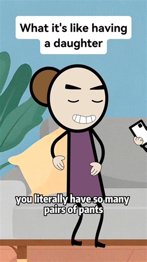 what it's like having a daughter 🙄🙄 #momanddaughter #teensbelike #momlife #mom #daughter | Jay Animation Fun