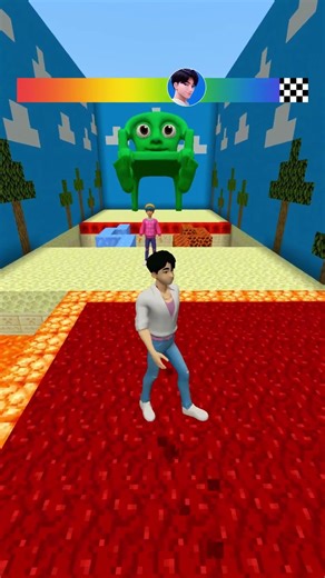 Kpop Demon Hunter Noob Pro Challenge😱 P.15 #minecraft #roblox