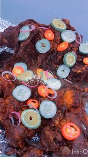 How to prepare a Goat barbecue 🍖 || The Art of Barbecue Goat #smokegrill #grilling #barbecuefood