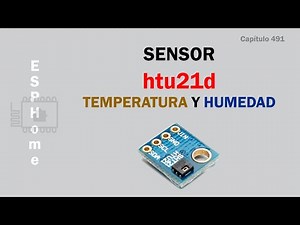 HTU21d - Sensor de temperatura y humedad