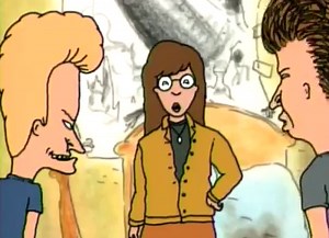 Beavis & Butthead Scientific Stuff was an early episode of Beavis and Butthead, and the first ever appearance of Daria Morgendorffer. Copyright Disclaimer Under Section 107 of the Copyright Act 1976 | Only Grunge Page