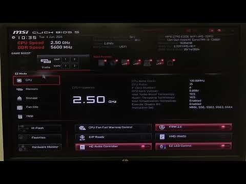 How To Enable & Disable XMP On MSI MPG Series Motherboard