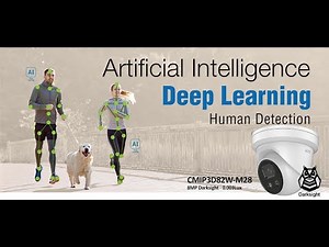 LTS 8MP AI Human Vehicle Detection IP Camera