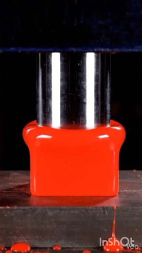 Hydraulic Press vs Tempered Glass Cube 💥 Satisfying Shatter in Slow Motion