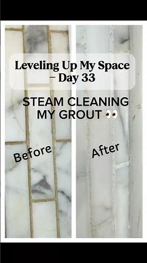 Steam Cleaning Dirty Grout ✨ | Did It Actually Work?