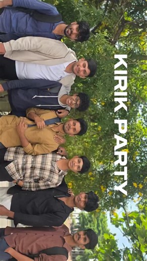 K on Instagram: "Fr Kirk party part 2😁 In frame / @kushal.gowda.19 @siri_m_p @_imamitsharma_ @bhuvanraju_36 @likith_ml_ @vikas_poojari_007 @_rahul__poojary_ Vc:- @maheshkumar.480 Movie:- Kirik party @rakshitshetty @rishabshettyofficial #viral #fyp #trendingreels #funny #explorepage✨"