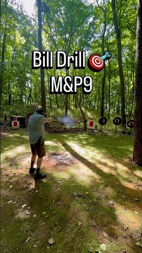 Running the Bill Drill with a Smith and Wesson M&P9 | Handgun Training