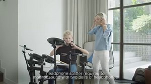 Help Develop Your Child’s Sense of Rhythm When your child learns a musical instrument, they also learn about life. Along with discipline and determination, the sheer enjoyment they’ll get when playing drums is priceless. Developing accurate timing and keeping a solid beat are fundamental elements of drumming, and the TD-1DMK’s onboard metronome and 10 coach functions show your child how their timing skills are improving. The game-like experience of the coaching functions means that although they