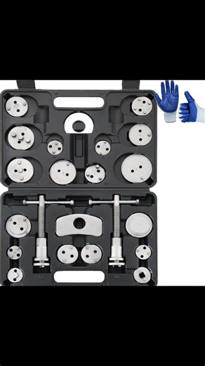 DASBET 24pcs Heavy Duty Disc Brake Caliper Tool Set Disc Brake Caliper Compressor Wind Back Tool Brake Spreading Tools (Black, 24pcs) #BrakeCaliperTool #BrakeCaliperCompressor #DiscBrakeTool #BrakeToolSet #BrakeRepairTools #CarRepairTools #AutoRepairTools #MechanicTools #AutomotiveTools #GarageTools #DIYCarRepair #CarMaintenance #BrakeService #BrakePadReplacement #BrakeCaliperKit #ProfessionalTools #HeavyDutyTools #AutoMechanic #ToolKit #CarWorkshop #MechanicLife #CarFix #TruckRepair #AutoTools 