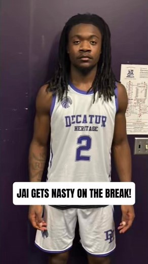 Jaion Miller put his BOUNCE on display against Madison Academy 👀 Team Heem Hoops | Raheem England