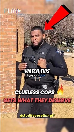 Clueless Power Hungry Cops Gets What They Deserve
