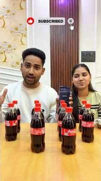 Coca Cola Drink Challenge #shorts #viral #shortvideo #challenge